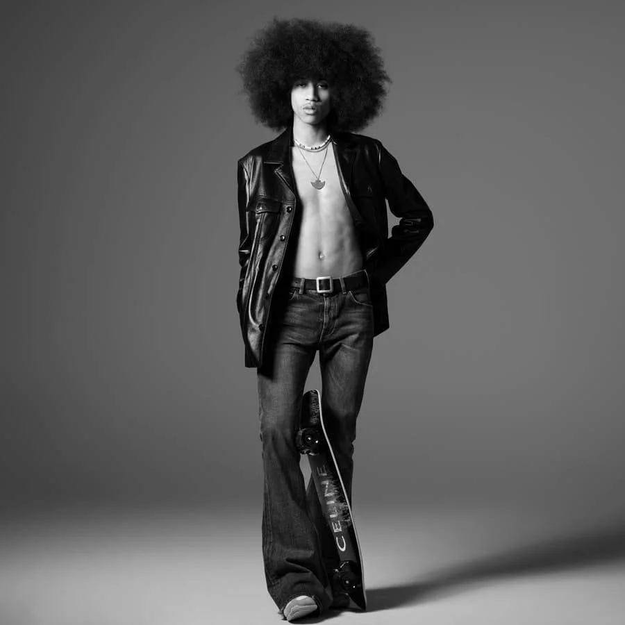 Fashion News, Cultural Highlights - CELINE HOMME Summer 2024 Skate